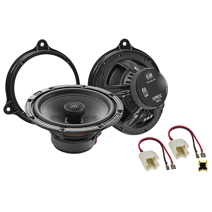 InCarTec SFK-NIS1-EC165 Nissan NV200 (2010-2019) (6.5") Car Front Door Coaxial Speaker Upgrade Fitting Kit