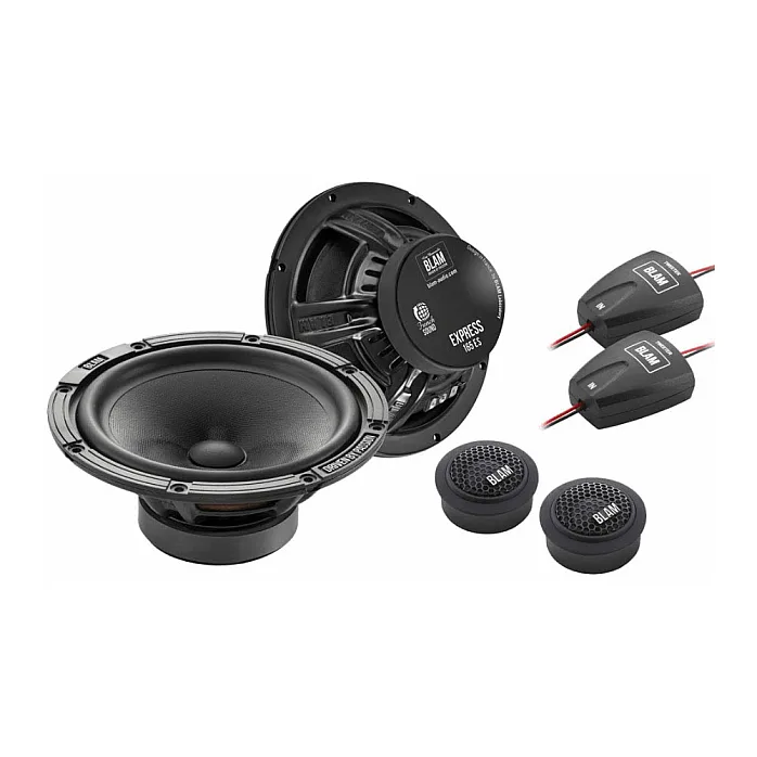 InCarTec SFK-NIS1-ES165 Nissan NV200 (2010-2019) 6.5" BLAM EXPRESS 165ES Front Door Component Speaker Upgrade Fitting Kit