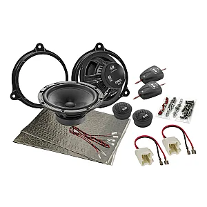 InCarTec SFK-NIS1-ES165 Nissan NV200 (2010-2019) 6.5" BLAM EXPRESS 165ES Front Door Component Speaker Upgrade Fitting Kit