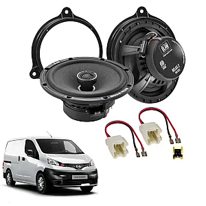 InCarTec SFK-NIS1-RC165 Nissan NV200 (2010-2019) (6.5") Front Door Coaxial Car Speaker Upgrade Fitting Kit