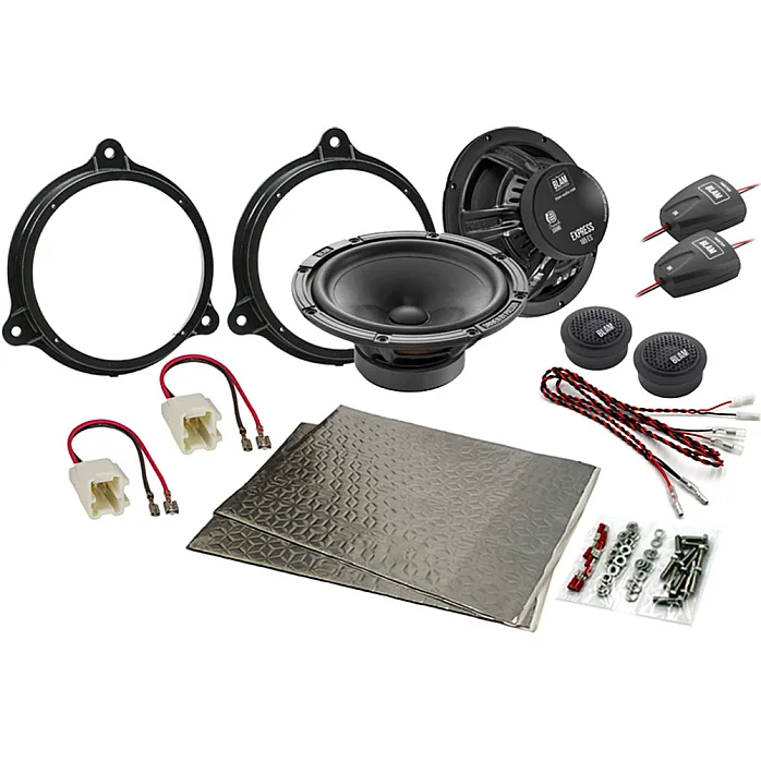 InCarTec SFK-REN1-ES165 Mitsubishi 165mm (6.5") Complete BLAM EXPRESS Speaker Upgrade Fitting Kit