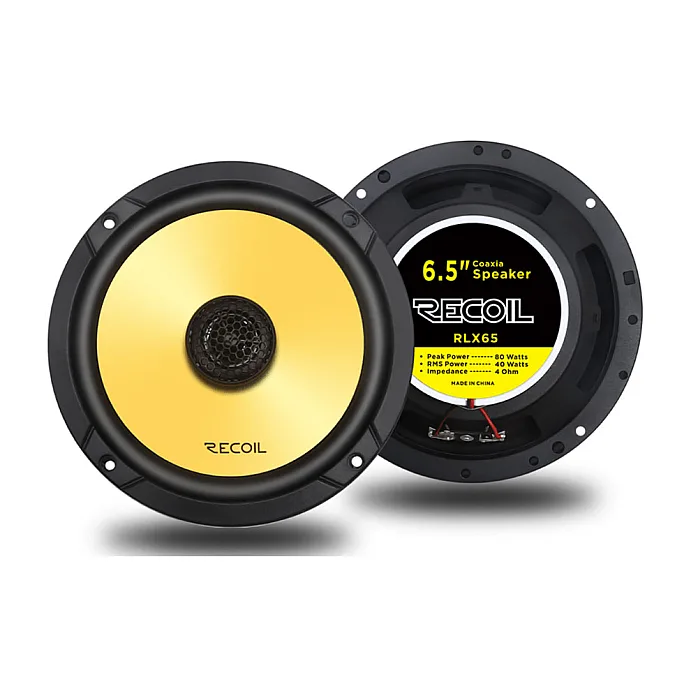 Recoil SFK-REN1-RLX65 Dacia (6.5") Complete RECOIL Coaxial Speaker Upgrade Fitting Kit