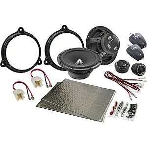 InCarTec SFK-REN1-RS165 Renault 165mm (6.5") Complete BLAM Speaker Upgrade Fitting Kit
