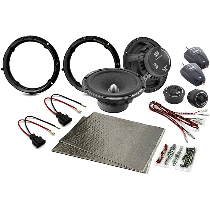 InCarTec SFK-SKO1-RS165 Skoda 165mm (6.5") Complete BLAM Speaker Upgrade Fitting Kit