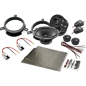InCarTec SFK-VOL1-ES165 Volvo 165mm (6.5") Complete BLAM Express Speaker Upgrade Fitting Kit
