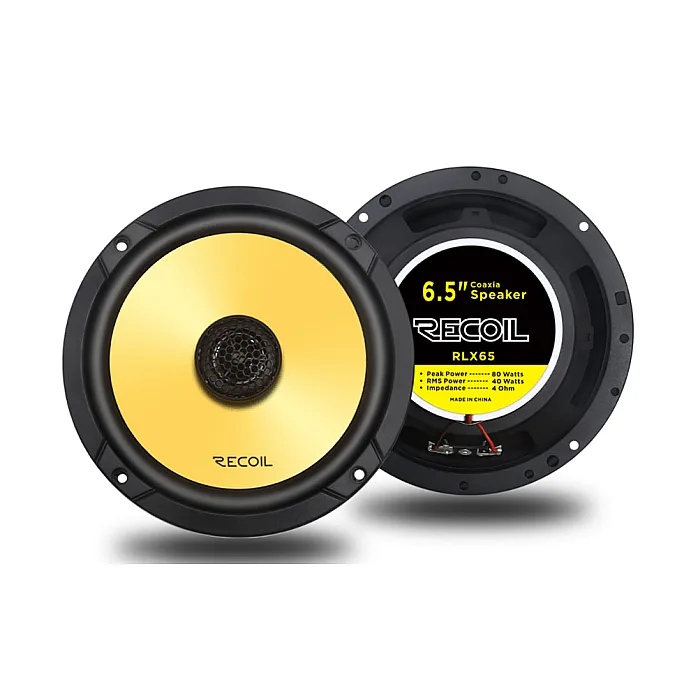 Recoil SFK-VW01-RLX65 Volkswagen (6.5") Complete RECOIL Coaxial Speaker Upgrade Fitting Kit
