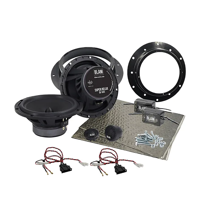 InCarTec SFK-VW1-RS165 VW 165mm (6.5") BLAM RELAX Car Speaker Upgrade Fitting Kit