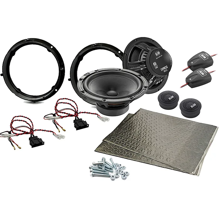 InCarTec SFK-VW2-ES165 Seat 165mm (6.5") Complete BLAM EXPRESS Speaker Upgrade Fitting Kit