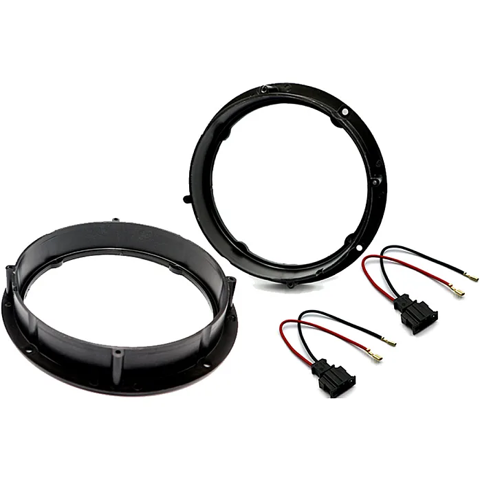 InCarTec SFKU-SKO01-165 Skoda 165mm (6.5") Front or Rear Door Speaker Upgrade Fitting Kit