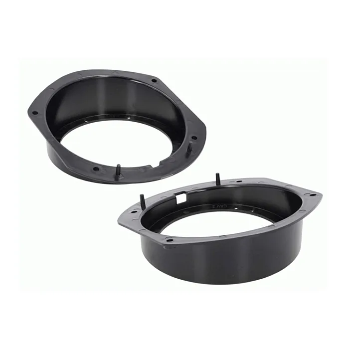 InCarTec SFKU-TSL01-130 Tesla (STANDARD AUDIO) 130mm Front Door Speaker Upgrade Fitting Kit