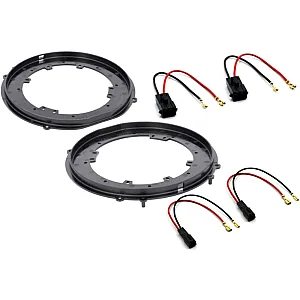 InCarTec SFKU-TSL03-165 Tesla (PREMIUM SOUND) 165mm Front Door Speaker Upgrade Fitting Kit
