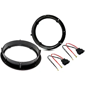 InCarTec SFKU-VW02-165 Volkswagen 165mm (6.5") Speaker Upgrade Fitting Kit