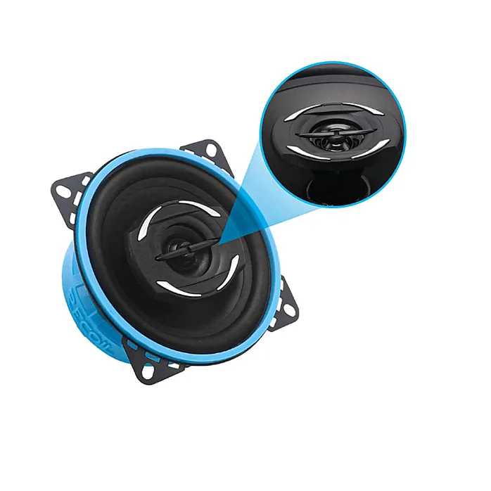 Recoil RCX4 Echo-Series (4") 100mm 180W 2 Way Coaxial Speakers (PAIR)