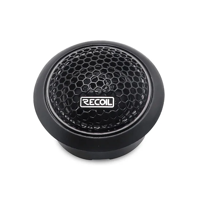 Recoil SPK-REC-RET1 Echo-Series 1" Silk Dome Tweeter And Triple Level Tweeters Crossover Set (PAIR)
