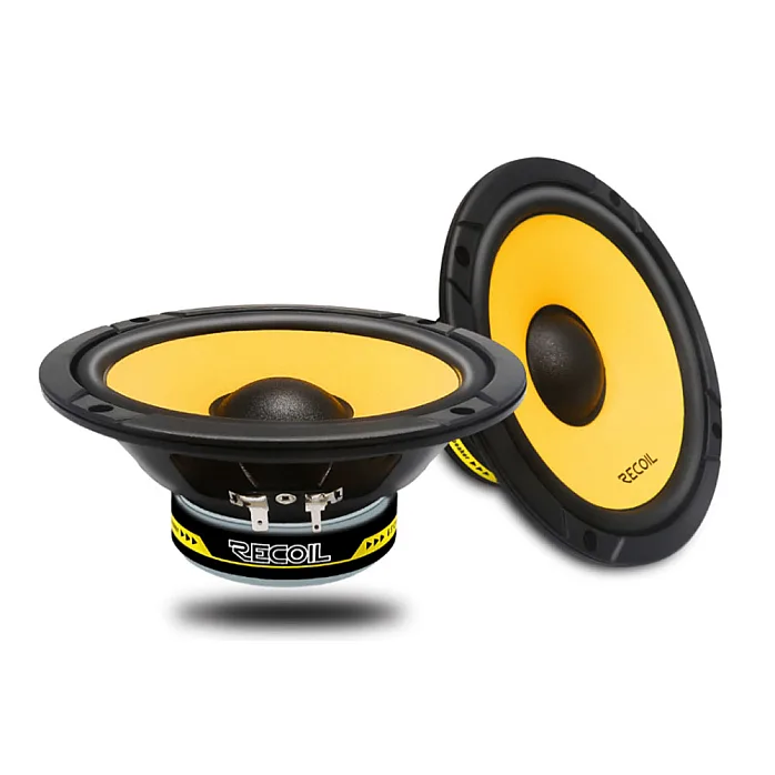 InCar Tec SPK-REC-RLM65 Level 3 - 6.5" (165mm) Component Car Speaker System
