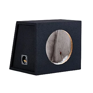 InCarTec SUBBOX-12 Sealed High Quality 12" Subwoofer Enclosure Bass Box (18mm Thick MDF)