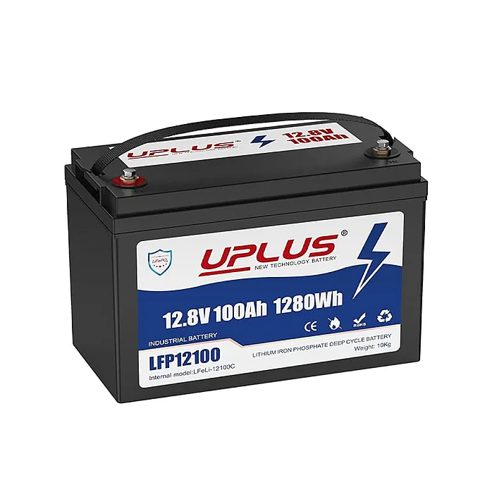 LEOCH LFP12100-H UPLUS - 12V 100Ah Lithium Battery BMS, Deep Cycle - Tatty Boxes / New Inside