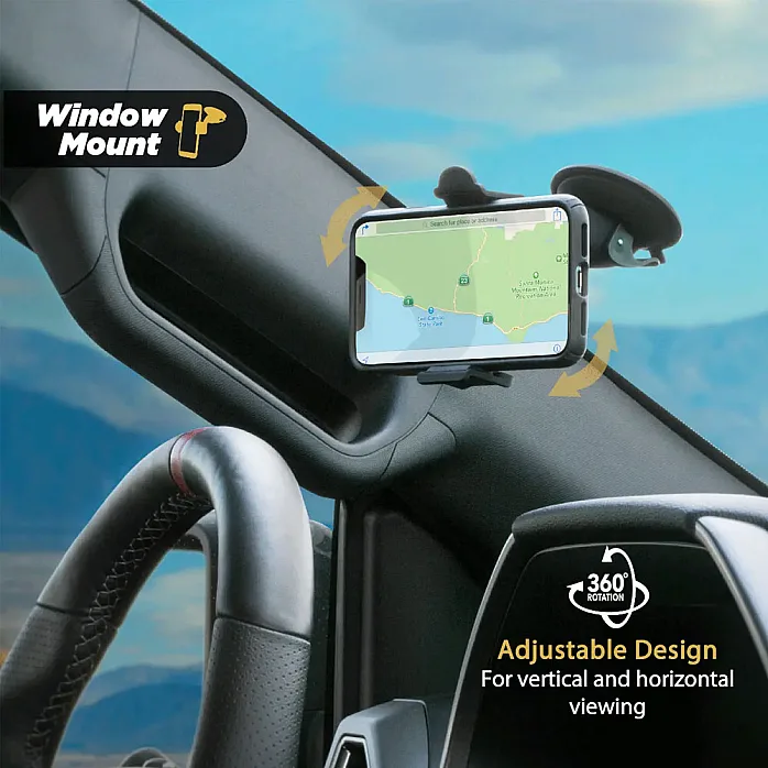 Scosche HDVM 3-in-1 Universal Car Mount For Smartphones