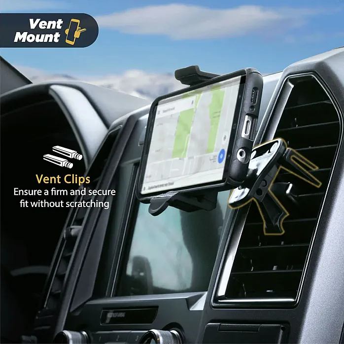 Scosche HDVM 3-in-1 Universal Car Mount For Smartphones