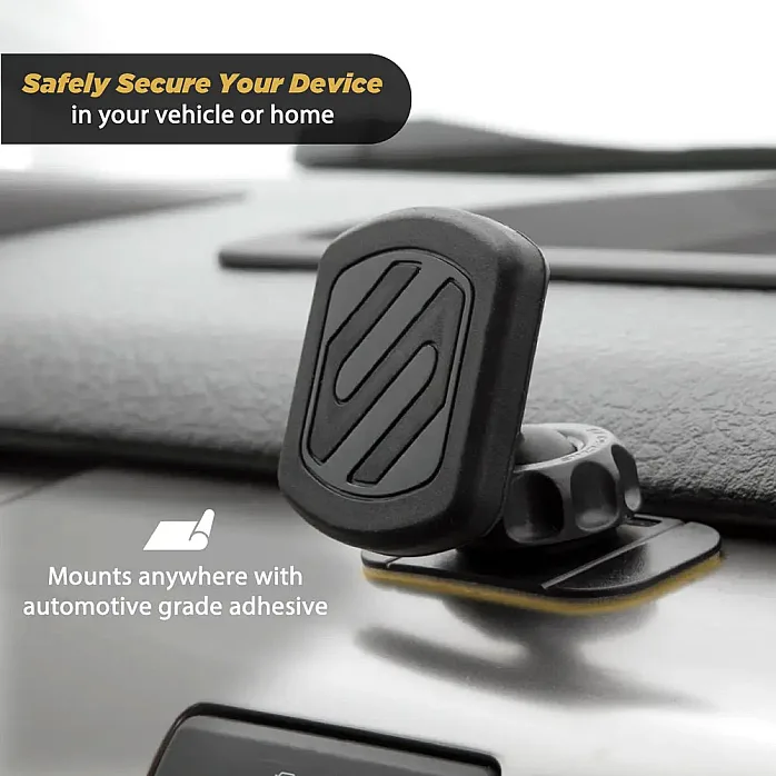 Scosche MAGDMI 4-Axis, 360 Degree Adjustable Universal Magic Magnetic Phone/GPS Mount