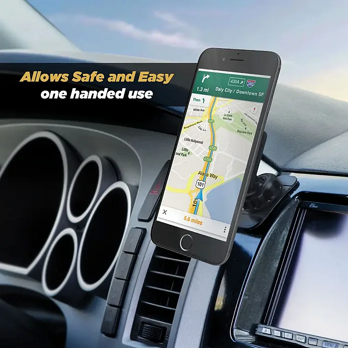 Scosche MAGDMI 4-Axis, 360 Degree Adjustable Universal Magic Magnetic Phone/GPS Mount