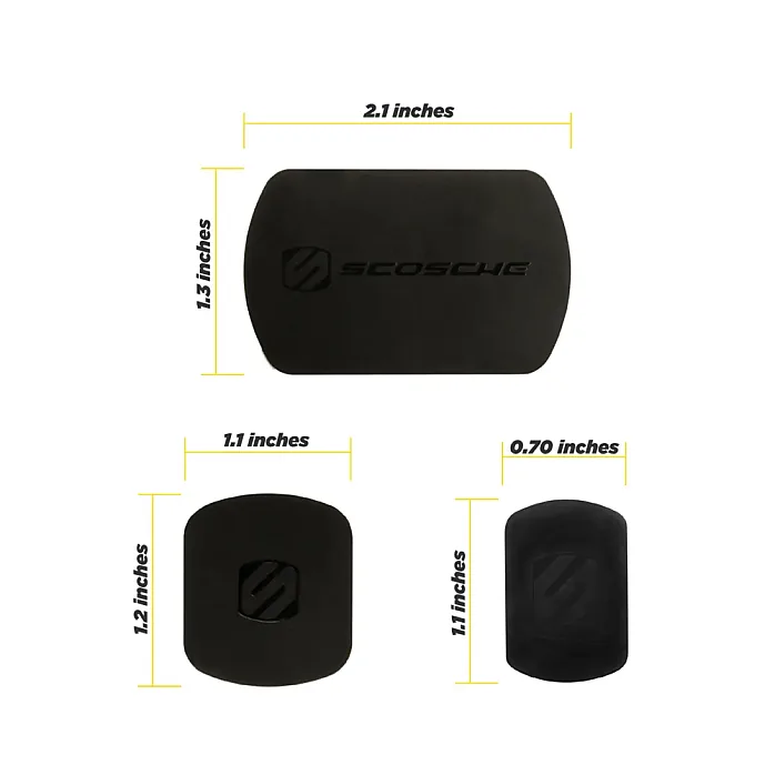 Scosche MAGRKI MagicMount Replacement Plate Kit For Magnetic Car Phone Mount Holder
