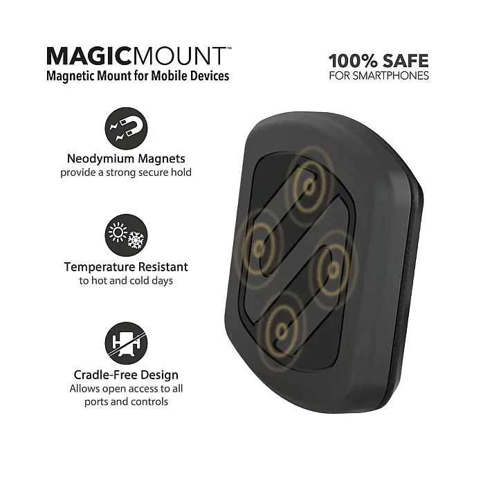Scosche MAGWDM 4-Axis 360 Adjustable Window Magnetic Mount for Mobile Devices - EX-DEMO