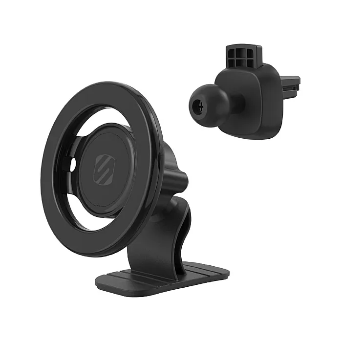 Scosche SMSDV-SP Adjustable Lock Nut MagSafe Magnetic Car Magic Mount Holder For Dashboard/Vent