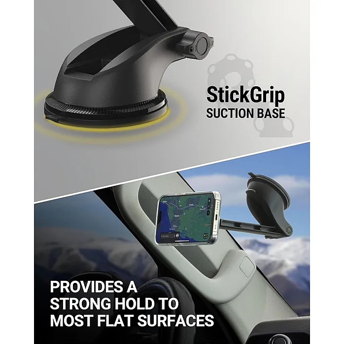 Scosche SMSWDEX-SP MagicMount Dashboard/Windshield MagSafe Magnetic Phone Mount