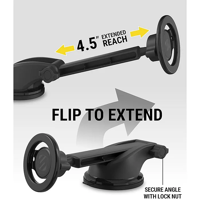 Scosche SMSWDEX-SP MagicMount Dashboard/Windshield MagSafe Magnetic Phone Mount