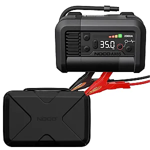 NOCO AX65 Boost Air 12V Jump Starter 2000A, 100 PSI Air Compressor With Storage Case