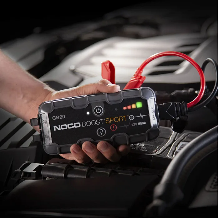 NOCO GB20 Boost Sport 12V Portable UltraSafe Jump Starter With Protective Case