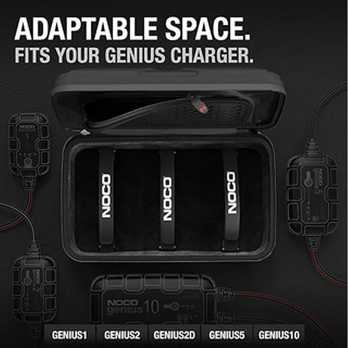NOCO GENIUS10 Smart Trickle Battery Charger With EVA Protective Case