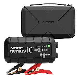 NOCO GENIUS10 Smart Trickle Battery Charger With EVA Protective Case