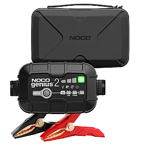 NOCO GENIUS2 Smart Trickle Battery Charger With EVA Protective Case