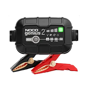 NOCO GENIUS2 Battery Maintainer + Battery Desulfator 6V/12V 2A Smart Trickle Battery Charger
