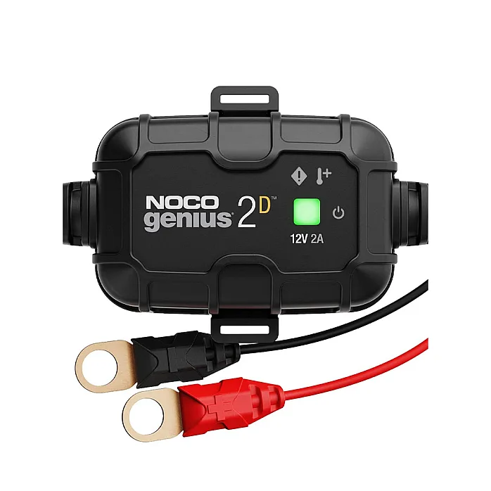 NOCO GENIUS2D Battery Charger + Battery Maintainer 12V Direct-Mount 2A Trickle Battery Charger