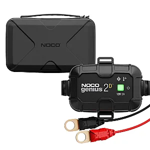 NOCO GENIUS2D 2A Trickle Battery Charger With EVA Protective Case