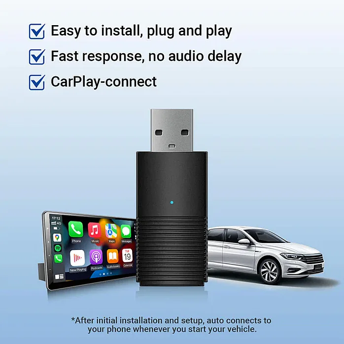 Ottocast CP86 Dual Mini USB Dongle Wireless CarPlay Adaptor