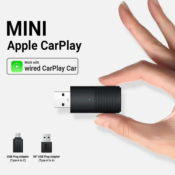 Ottocast CP86 Dual Mini USB Dongle Wireless CarPlay Adaptor