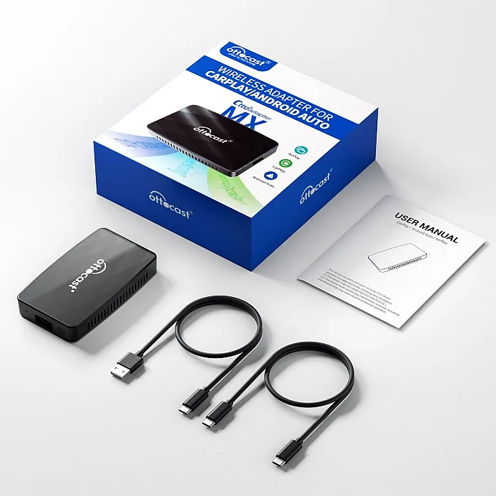 Ottocast MX-360 3 in 1 Wireless CarPlay / Android Auto AirPlay Adapter