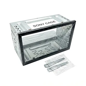 Sony Double DIN Metal Mounting Cage Trim & Keys 
