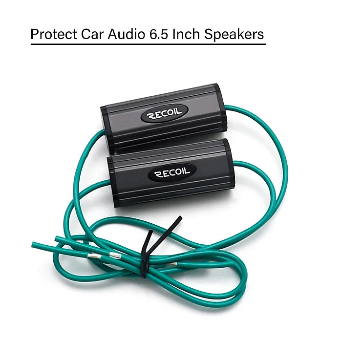 Recoil BB-65 Bass Blockers for 6.5" Speakers 0-600Hz at 4Ohms, Pair