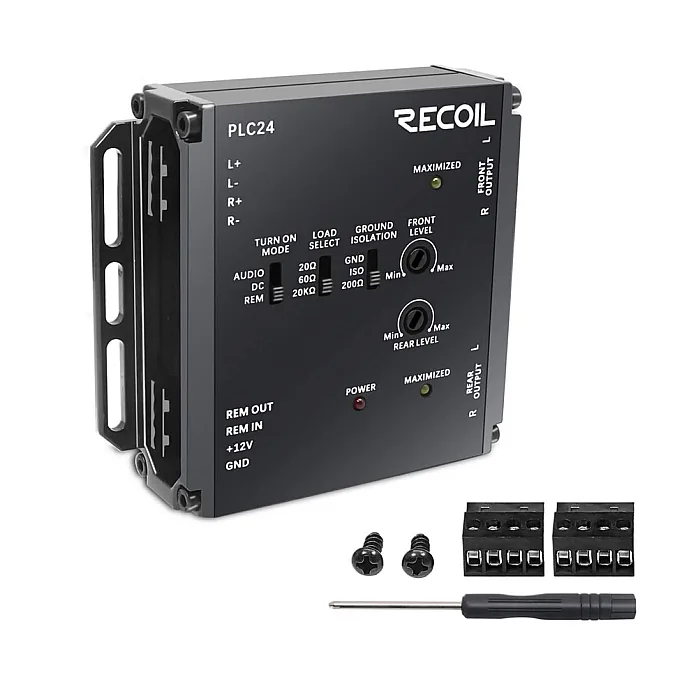 Recoil PLC24 2 Channel Input & 4 Channel Output 9.5 Volt Hi-Lo LOC Convertor