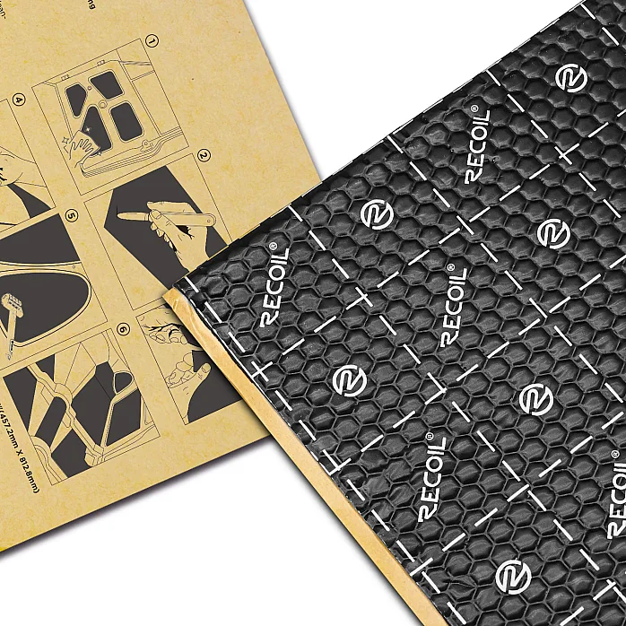 Recoil Multilayer (9 x DOOR Sheets) Car & Van Sound Deadening Sheets