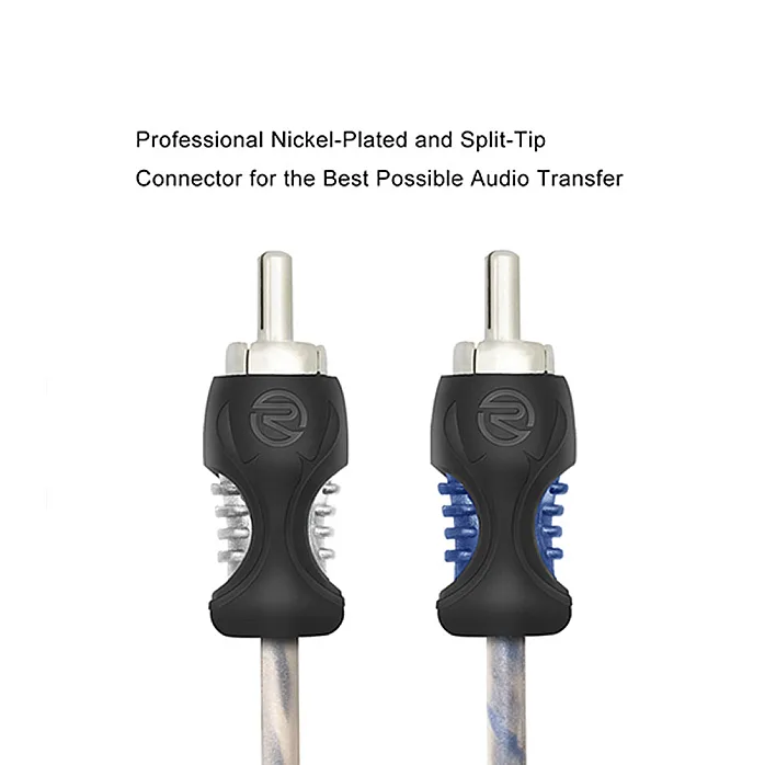 Recoil RCI217 Echo Series 17ft 2 Channel Twisted Pair OFC RCA Cable