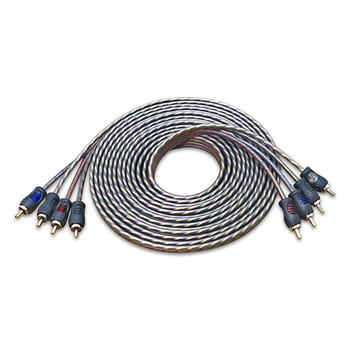 Recoil RCI417 Echo Series 17ft 4 Channel Twisted Pair OFC RCA Cable