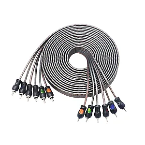 Recoil RCI617 Echo Series 17ft 6 Channel Twisted Pair OFC RCA Cable