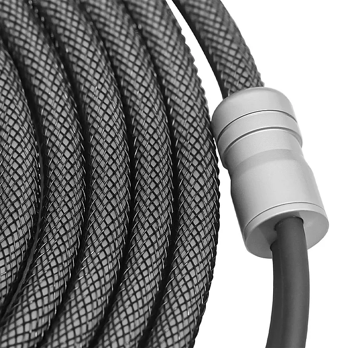 Recoil XI212 Echo Max 12ft 2 Channel RCA Audio Interconnect Cable 99.99% OFC Braided