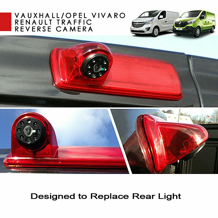 Connects2 CAM-VX4 - Vauxhall Vivaro 2014-2018 Brake light Car Reversing Camera